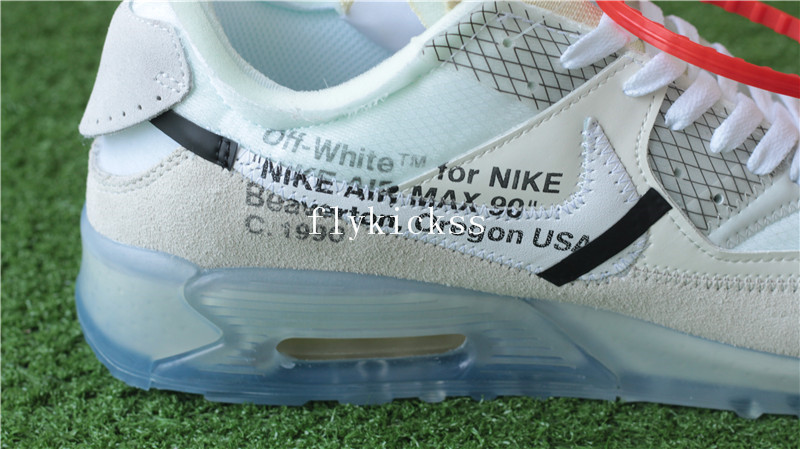 OFF-WHITE x Nike Air Max 90 Lce 10X